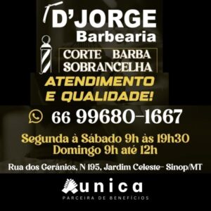 D’Jorge Barbearia JD Celeste