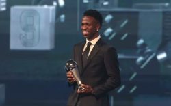 Vini Jr. agradece prêmio de melhor jogador do mundo pela Fifa